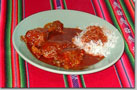 Pollo rojo